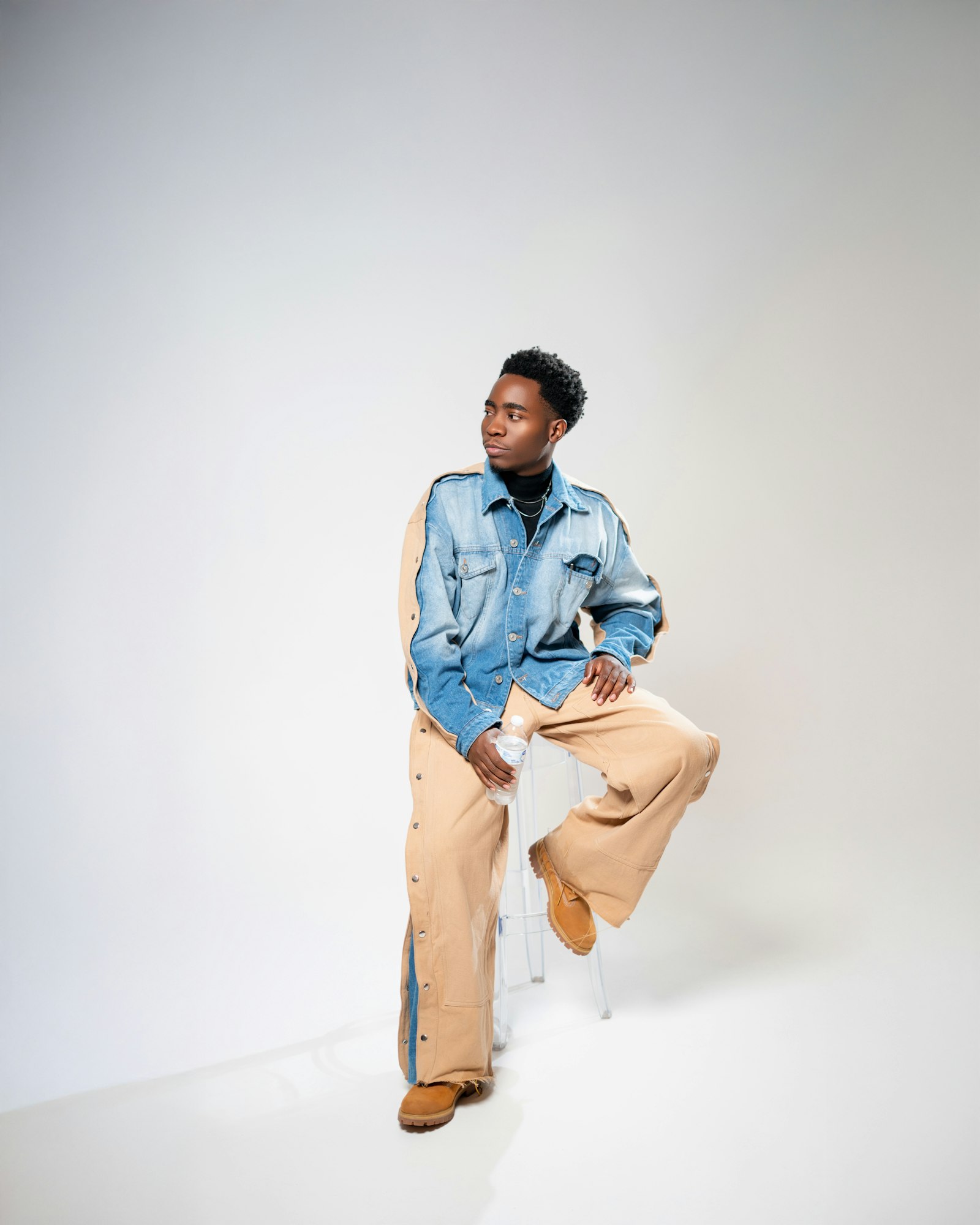 Denim chore jacket