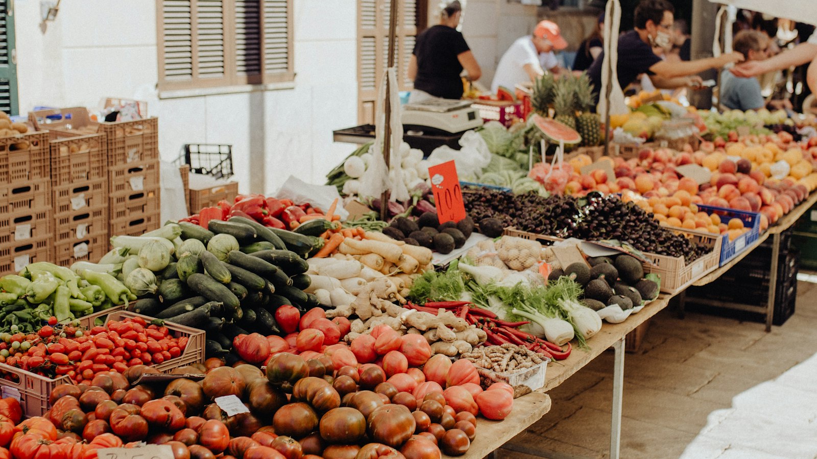 Fresh from the market