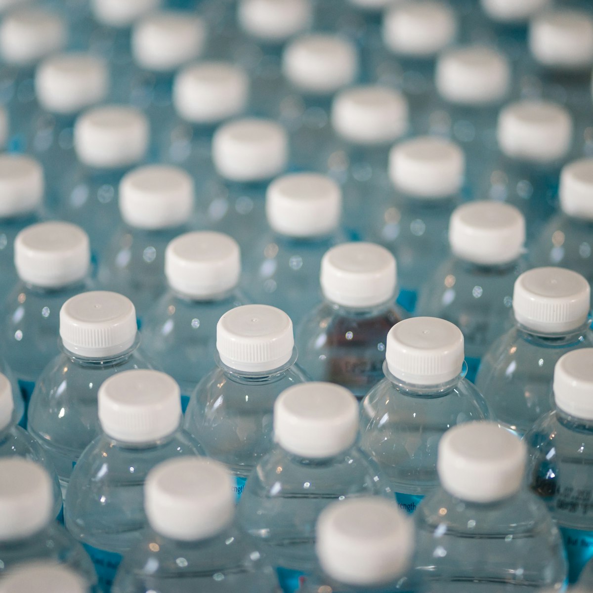 Bottled water, pack of 12