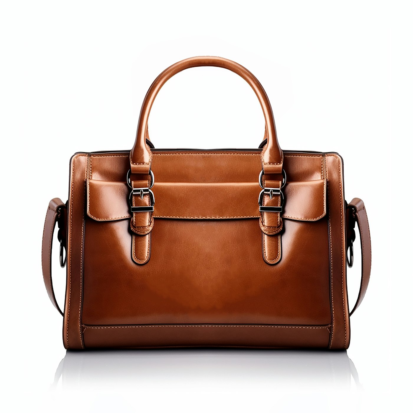Tan Leather Satchel