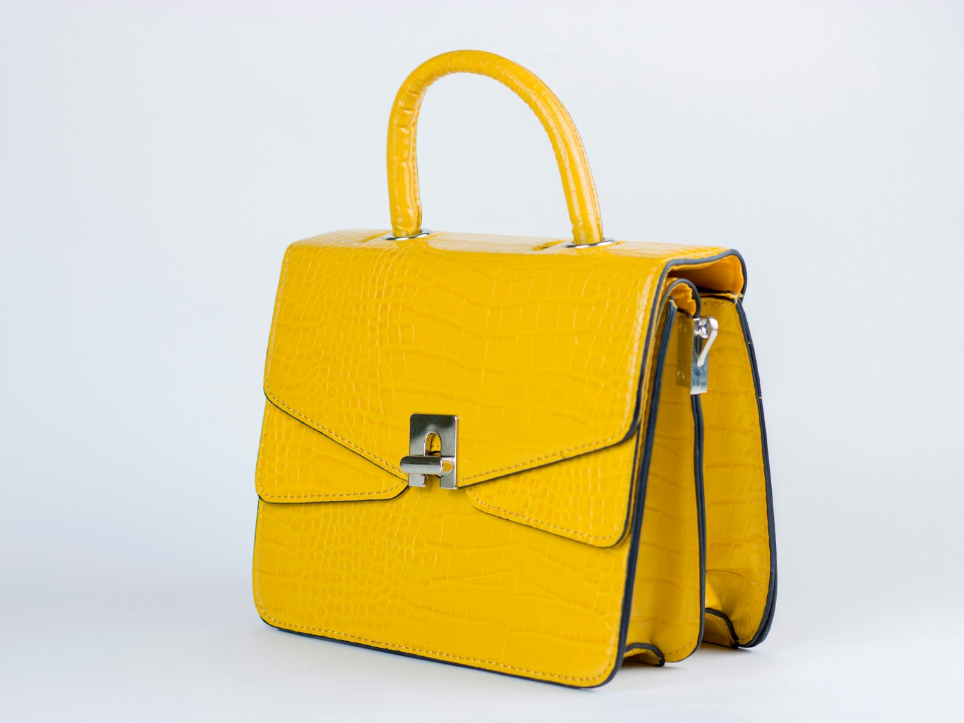 Top-Handle Bag, Citron