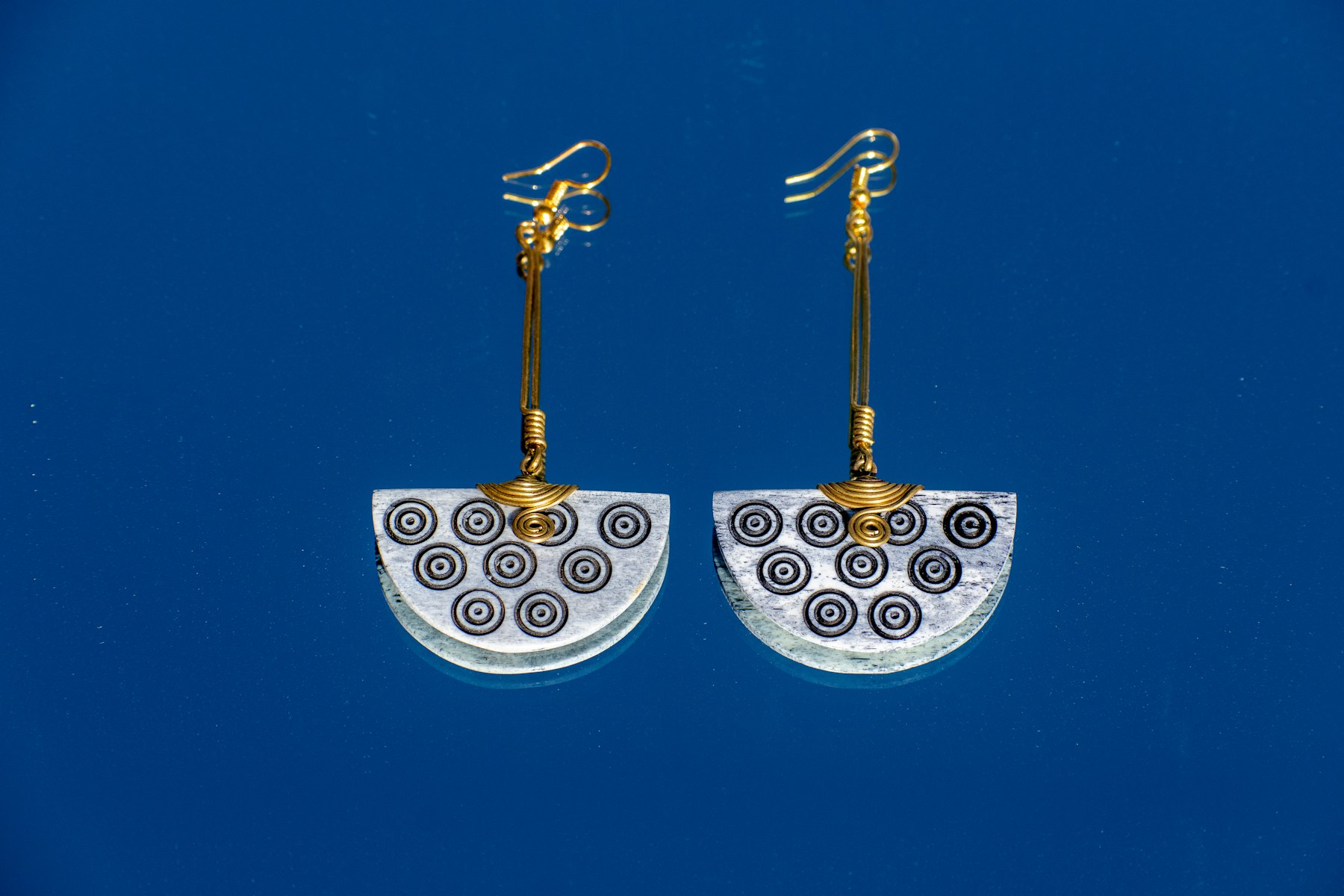 Shell and brass