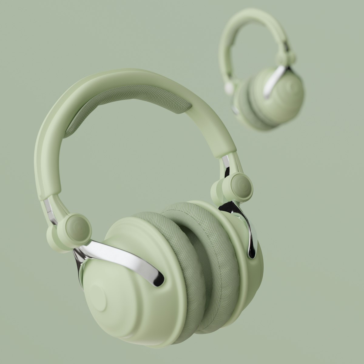 Wireless over-ear headphones