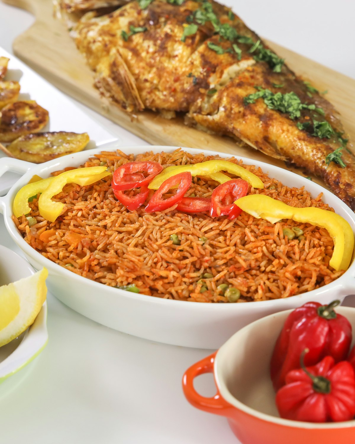 Smoky party jollof rice