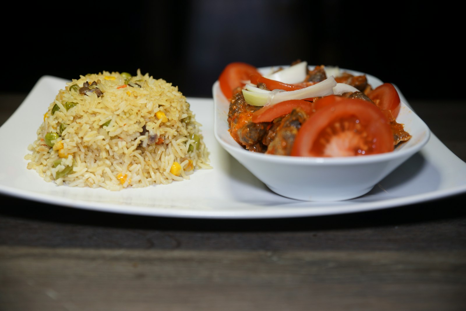 Ofada Rice & Ayamase