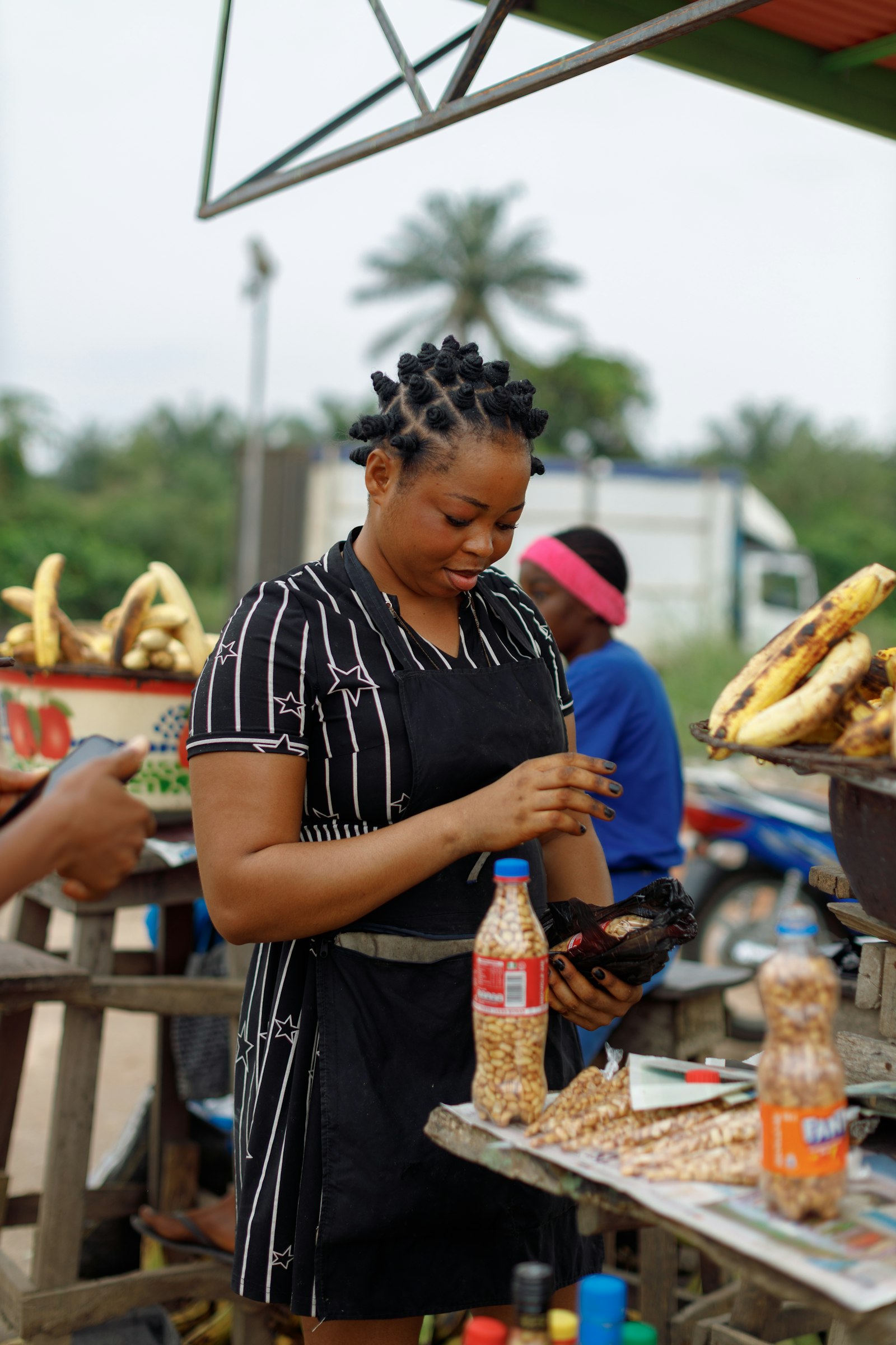 Morning market run